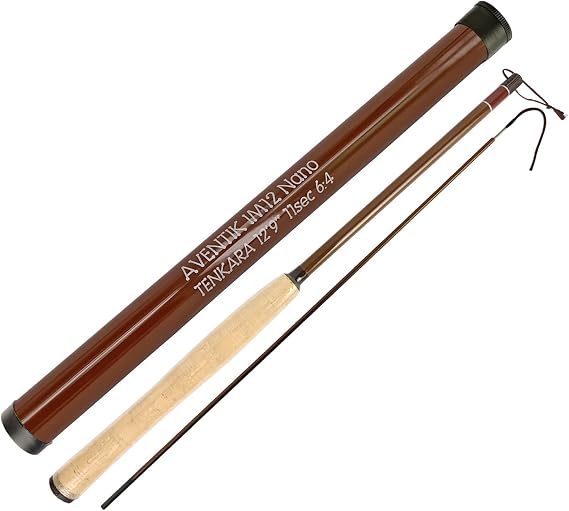 Aventik Brown Tenkara Rod Kit Pro IM12 Nano 6:4 Action