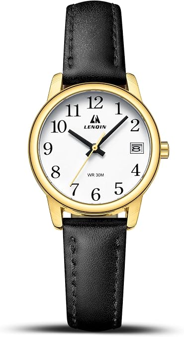 LN LENQIN Womens Watch Analog Quartz Waterproof Ladies Watches for Women