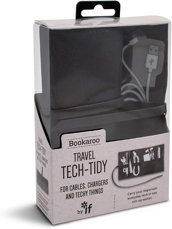 Bookaroo Travel Tech-Tidy Black