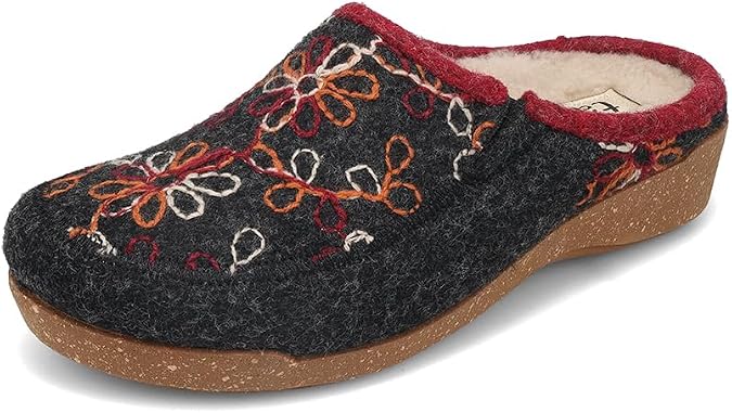 Taos Footwear Women's Woolflower Clog