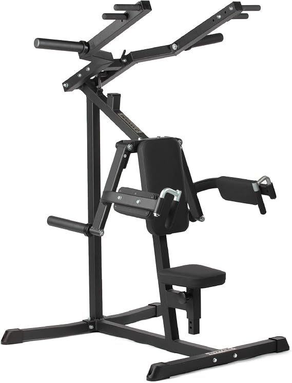 Titan Fitness Plate-Loaded Deltoid and Shoulder Press Machine, 700 LB Capacity, Upper Body Strength Training for Chest Back Shoulders Pecs Delts