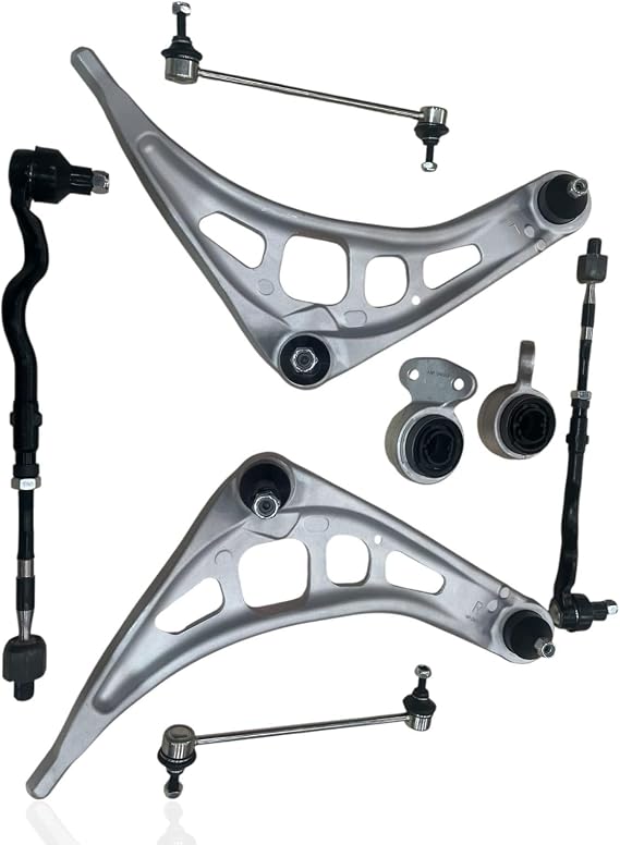 Front Lower Wishbone Control Arms Full Kit Compatible With BMW 3 Series E46 Coupe,1997-2007,8pcs kit
