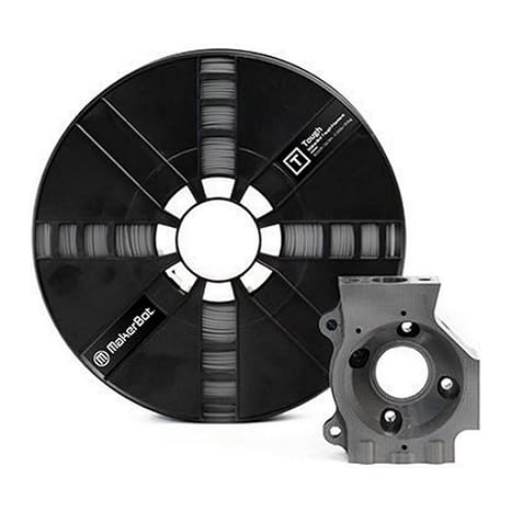 Makerbot Tough Pla Filament 1.75mm 0.9kg, MP06997 (Slate) | 1.75 Mm Diameter, 0.9 Kg Spool, Slate Gray, Compatible with Makerbot Replicator and Replicator Plus and Z18
