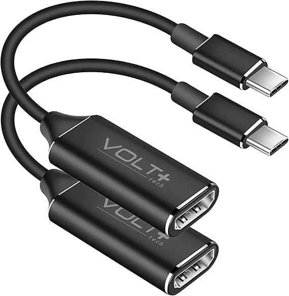 PRO HDMI 8K/4k [2Pack] Adapter Compatible with Google Pixel 5/5XL/4XL/3XL/4a/5G USB Type-C/Thunderbolt 3/4 Converter Smart Full Digital 4320p @60Hz Display
