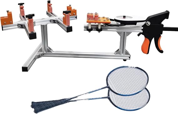 Badminton Racket Stringing Machine Badminton Racket Stringer Portable Racquet Stringing Machine DIY Racket String Tools 20-32LB