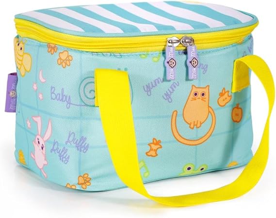 Milk Moo Soft Cuddles Isı Yalıtımlı Beslenme Çantası Turkuaz