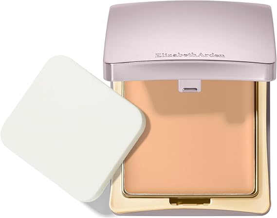 Elizabeth Arden Flawless Finish Sponge-On Cream Foundation Makeup, Medium-to-Full Coverage, Includes Compact & Applicator, 0.8oz
