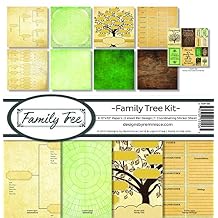 Reminisce FAMT-200 Family Tree Scrapbook Collection Kit, 12-x-12-Inch