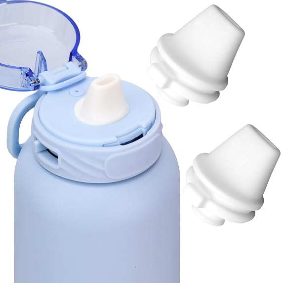 PEUTIER 2pcs Bite Valve Replacement for Ello Cooper 32oz Water Bottle