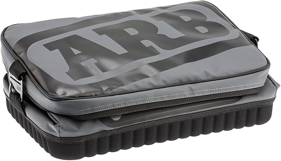 ARB 10100376 Collapsible Cooler Bag with Plastic Ice Cooler Brick to Retain Ice for up to 12 Hours That Folds Flat