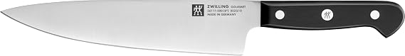 Zwilling gourmet chef's knife, knife length 20 cm