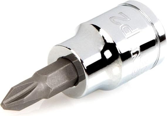 TEKTON 3/8 Inch Drive x P2 Phillips Bit Socket | SHB11202