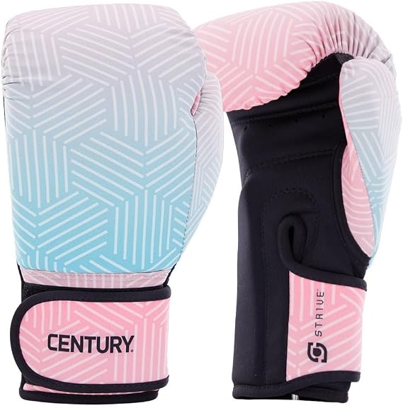 Century Womens Boxing Gloves | Machine Washable, Dryer Safe, Stylish and Protective Training Gloves | Boxing Gloves with Impact Protection & Bright Color Design | Ideal for Muay Thai, Kickboxing
