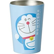 Kaneshotouki 008193 Doraemon Vacuum Insulated Stainless Steel Tumbler, M, 13.5 fl oz (400 ml), Blue