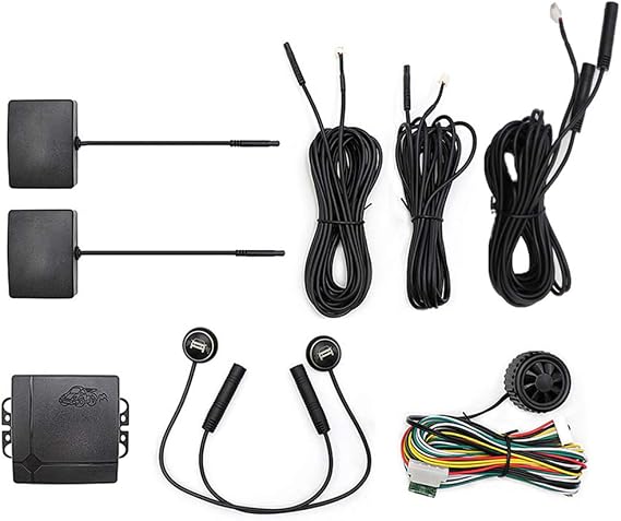 Blind Spot Detection System BSD Change Lane Safer BSA BSM Blind Spot Monitoring Assistant 24Ghz Microwave Sensors Car Driving Security Kit