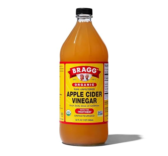 Bragg Organic Raw Apple Cider Vinegar, 32 Ounce - 1 Pack