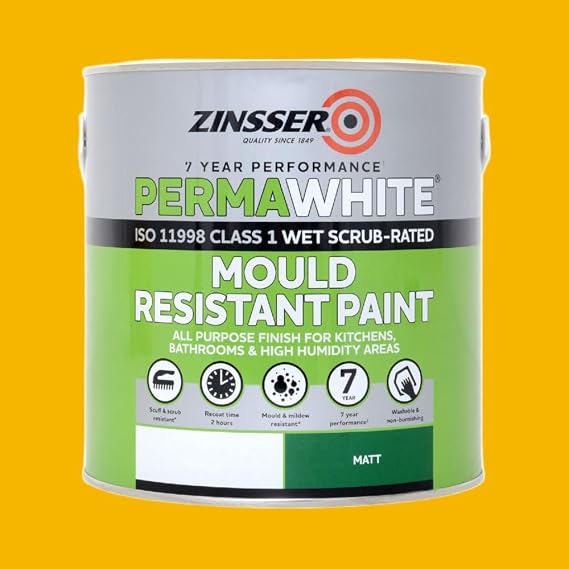Zinsser Permawhite Interior Matt Ral 1021 2.5l