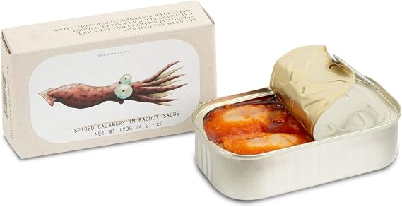 Jose Gourmet - Stuffed Spiced Calamari in Ragout Sauce 120 gm