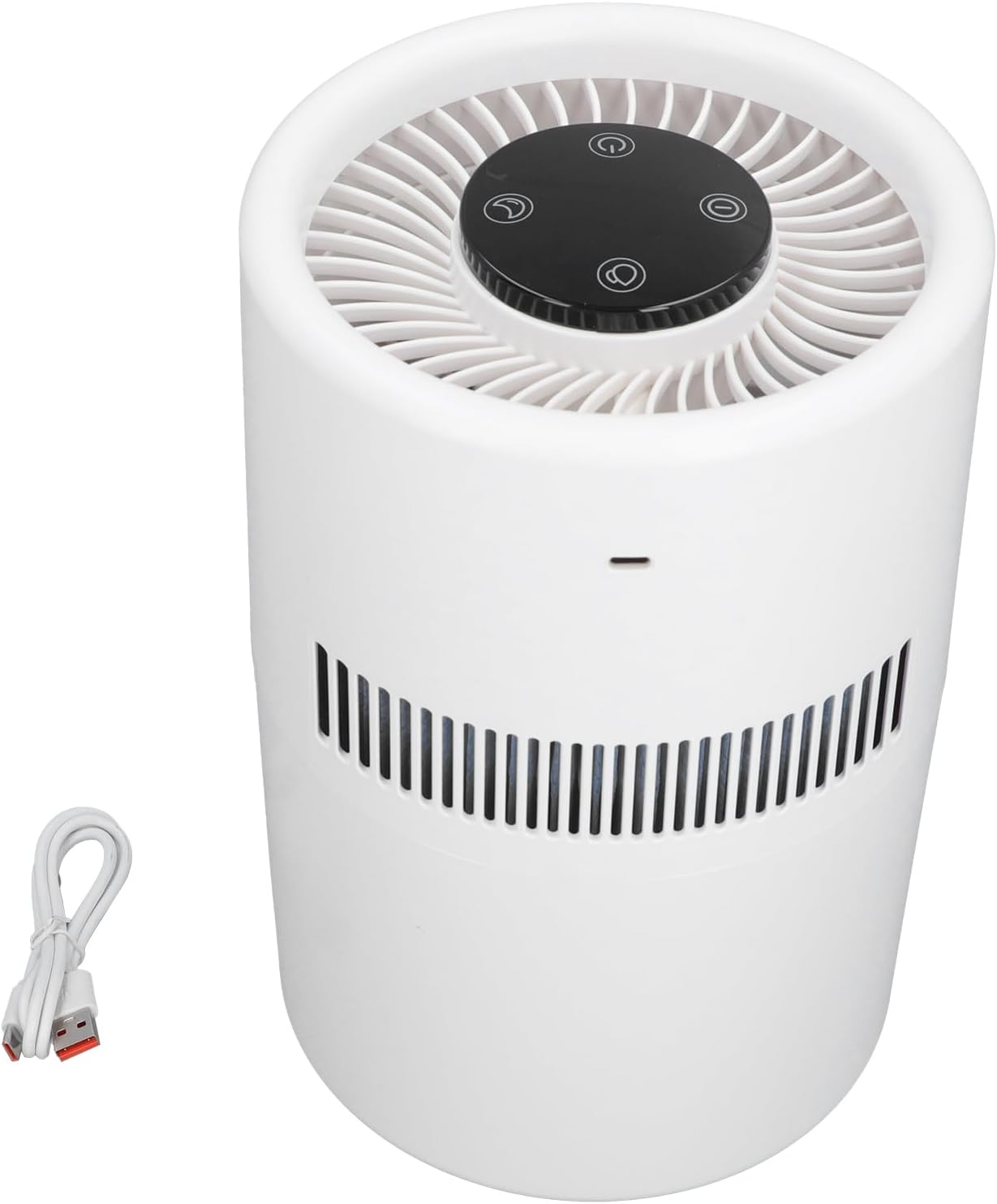 Air Purifier and Humidifier, 2 in 1 Quiet Running, 4L Water Tank Dual Functional Desktop Air Purifier, Suitable for Home Bedrooms, Offices, Nursery