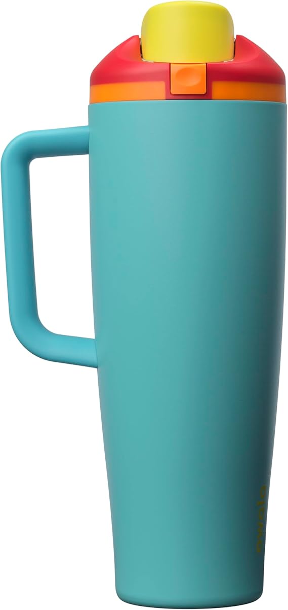 Owala FreeSip Tumbler Stainless Steel Water Bottle 40 oz Summer Sweetness