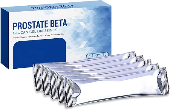 Prostate Beta Glucan Gel Dressings,Men's Care Gel, Men's Comfort Care Cream, See Results in 7 Days (1box)
