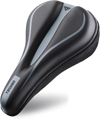 Bike Seat Cushion for Specialized CrossTrail Sport Disc Crux Crux Comp Crux DSW Crux Elite, Soft Comfy Bicycle Seat Cover, for Indoor and Outdoor Riding, Easy Install, Bicycle Seat Cushion