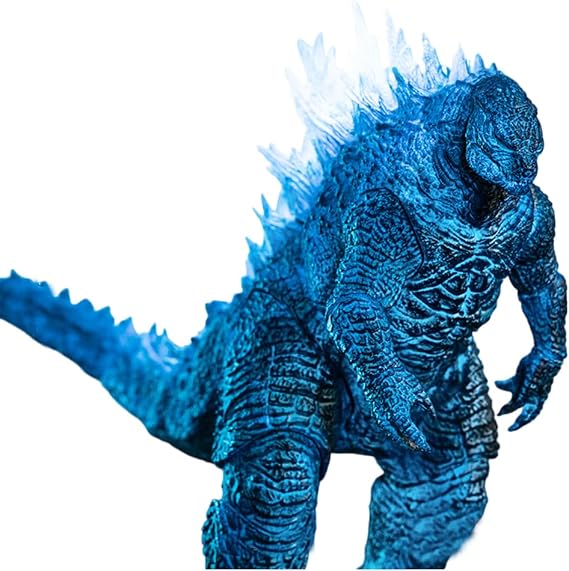 LEBOO Hiya Toys Godzila x Kong: The New Empire - Energized Godzila Exquisite Basic 7" Action Figure EBG0187, Ages 15 and Up
