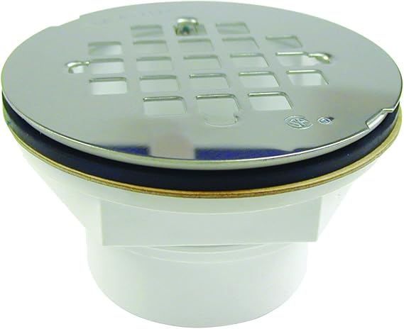 B & K 133-106 Plastic Shower Drain, 2"
