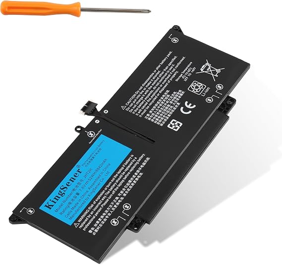 JHT2H Battery for Dell Latitude 7310 7410 Chromebook 52WH 7.6V | Compatible with Dell Latitude 7310 7410 Chromebook Replaces JHT2H Y7HR3 35J09 4V5X2 HRGYV WY9MP XMV7T 009YYF 7CXN6 T3JWC