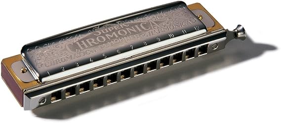 Hohner Super Chromonica Chromatic Harmonica, Key of Bb