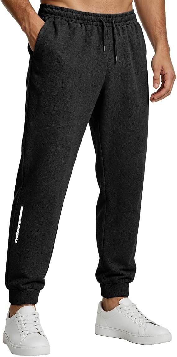 Men's Tracksuit Bottoms Stretch Breathable Joggers Bottoms