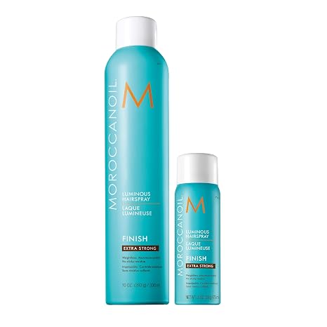 Moroccanoil Luminous Hairspray Extra Strong, Full & Travel Size Bundle