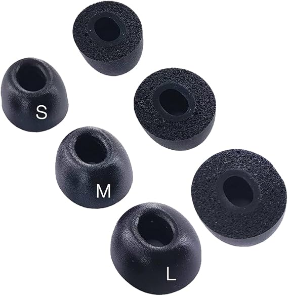Replacement Memory Foam Eartips for Nothing & CMF Earbuds, 3 Pairs