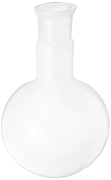 Vitlab Perfluoroalkoxy copolymer Round Bottom Evaporating Flask, Ground Socket 29/32, 500mL Capacity