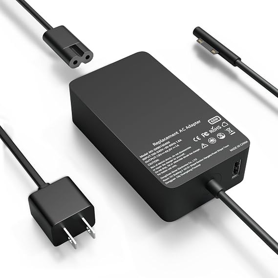PIOEVTKA Charger for Microsoft Surface Pro Laptop 65W Microsoft Surface Charger