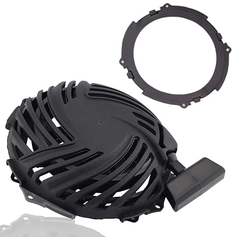ZeeKee 593959 Recoil Pull Starter for Yard Machines 21'' 140cc 550EX Lawn Mower Compatible with Briggs Stratton 140cc 550 EX 591139 593961 590588 Cover Diameter 6 3/4 inches