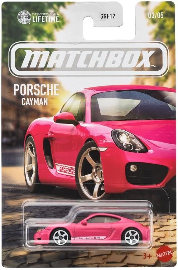 Matchbox Temalı Arabalar - PORSCHE CAYMAN JJR57-GGF12
