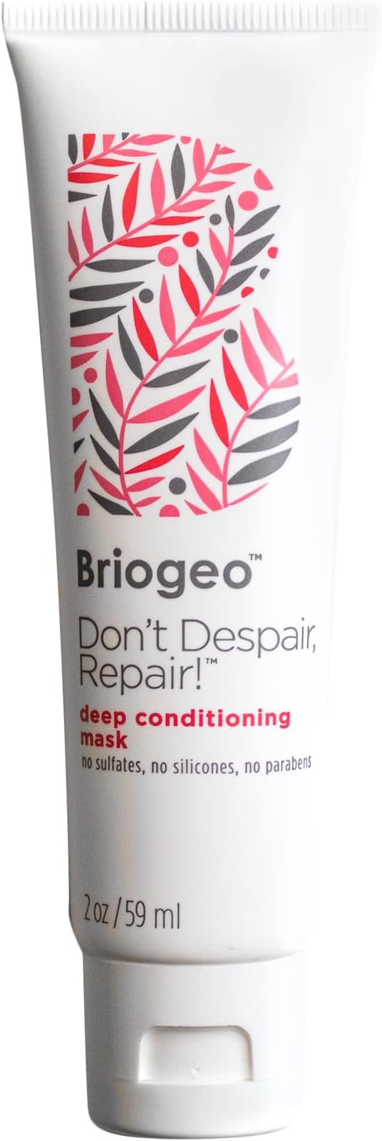 Briogeo Don't Despair Repair Hair Mask, Deep Conditioner for Dry Damaged or Color Treated Hair, 59ml
