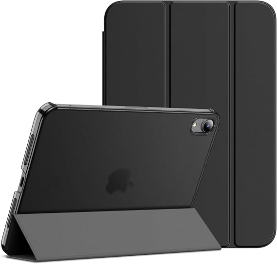 JETech Case for iPad mini A17 Pro/6th Gen (2024/2021), Black