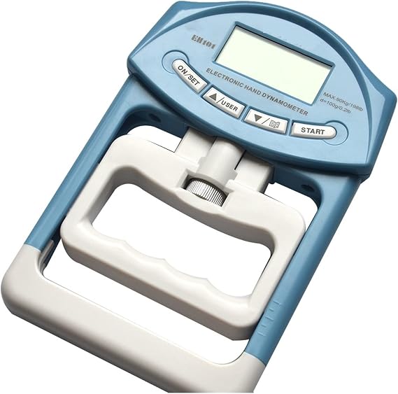 Dynamometer, EH101 90kg/198Ib Digital LCD Dynamometer Hand Grip Power Measurement Strength Meter,Precision Measurement
