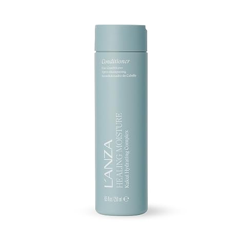 L'ANZA Healing Moisture Hydrating Conditioner for Women, 8.5/33.8 Fl Oz | Moisturizing Conditioner for Dry Hair, Deeply Hydrates & Heals, Anti-Frizz, Fights Humidity, Adds Softens & Shine