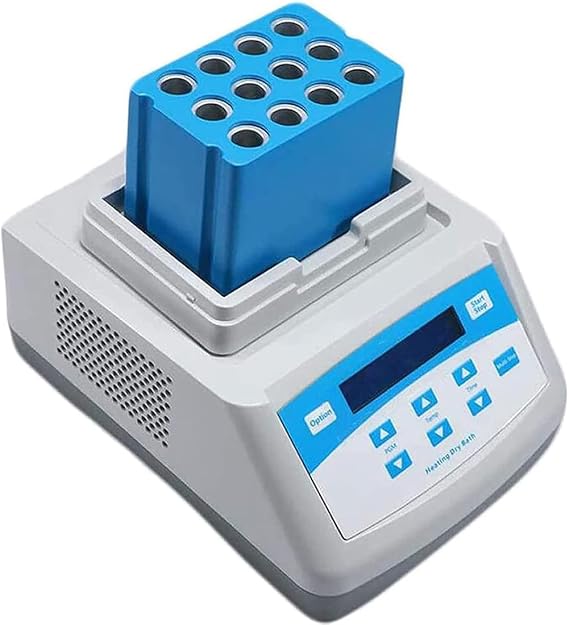 PRP Gel Heater Machine - 12x5ml Vacutainer Plasma Bio-Filler Maker Instrument, 0-100°C ±0.3°C Lab Precision for Medical Aesthetic Clinics