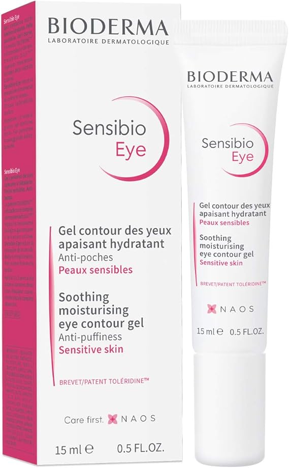 Bioderma Sensibio Eye Hassas Göz Çevresi için Hyalüronik Asit ve Kafein İçeren Nemlendirici Bakım Kremi 15 Ml
