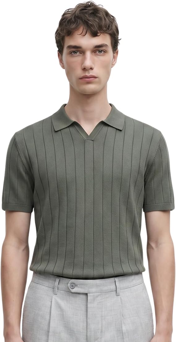 Anthony Jackson Premium Erkek Triko Polo Tişört Ravello