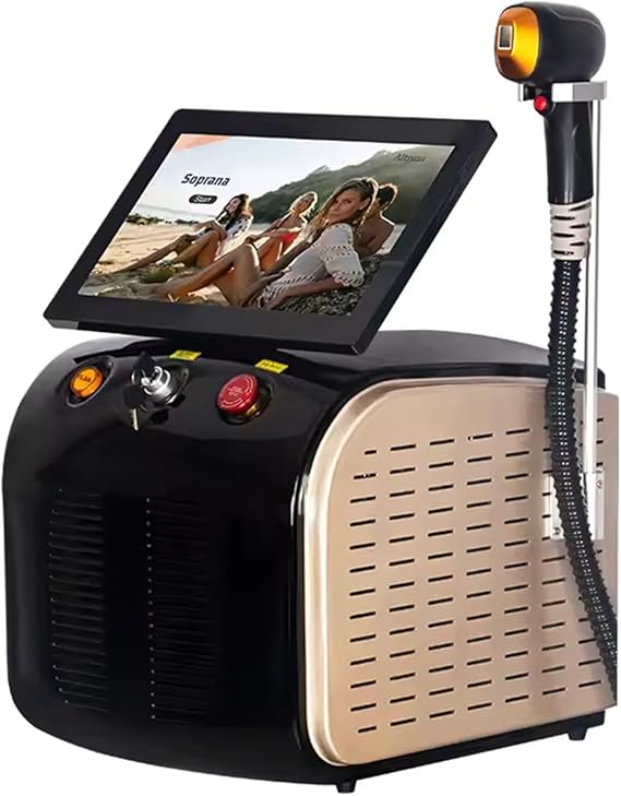2024 New Portable Diode Laser Hair Removal Machine, Body Painless Hair Removal Device, for Face Armpits Arms Legs Bikini Line, Women and Men