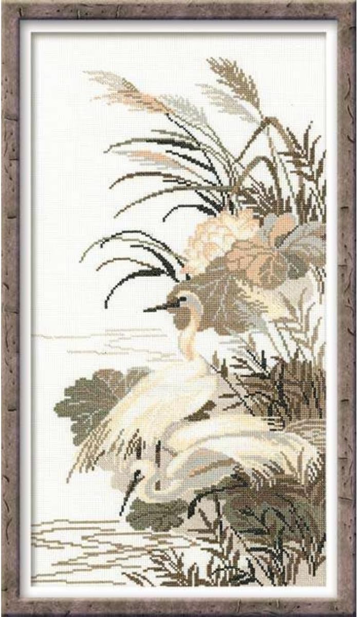 RIOLIS Cross Stitch Kit - 928 - Herons