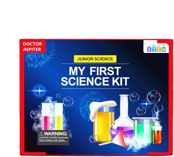 Kids Science Kit, Educational Science Kit, Chemistry, Stem Projects for Kids, Designed to Encourage Creativity and Problem-solving While Teaching Basic Chemistry and Stem Principles