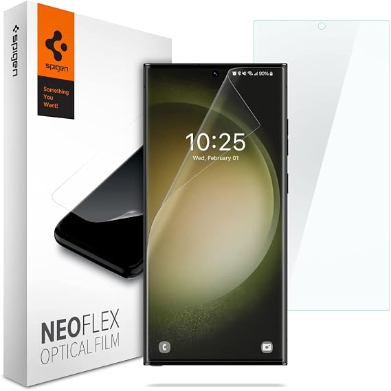 Spigen NeoFlex [2 Pack] Screen Protector Film for Samsung Galaxy S23 Ultra