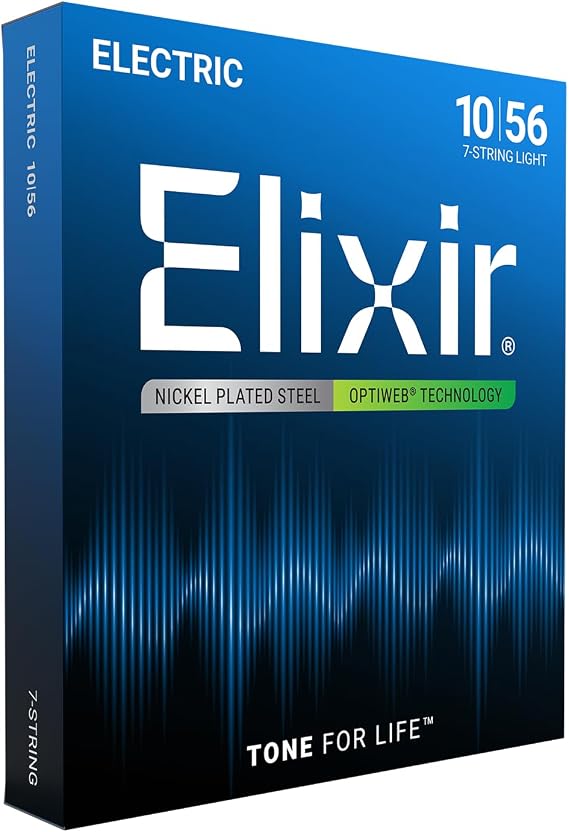 ELIXIRElixir Electric Guitar Strings OPTIWEB 7 String Light.010-.056 #19057 Domestic Regular Product
