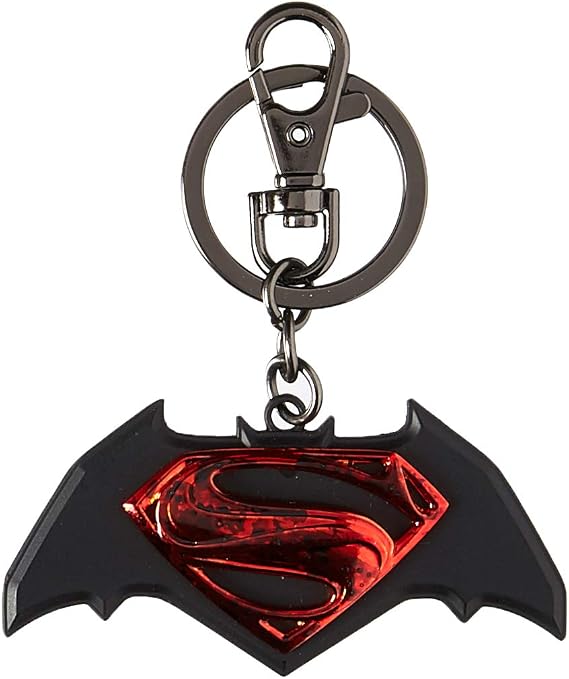 Superman v Batman Dawn of Justice Limited Edition Black Pewter Keyring